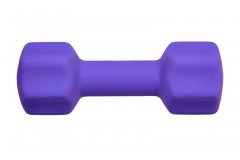 Гантель неопреновая, 4 кг, фиолетовая SF 0544