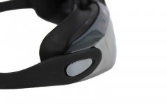 Очки для плавания серия "Комфорт+" черные, цвет линзы - зеркальный SF 0390
