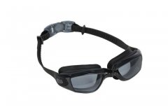 Очки для плавания серия "Комфорт+" черные, цвет линзы - прозрачный SF 0388
