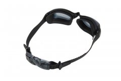 Очки для плавания серия "Комфорт+" черные, цвет линзы - прозрачный SF 0388