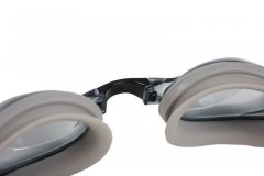 Очки для плавания серия "Регуляр" серые, цвет линзы - серый SF 0394
