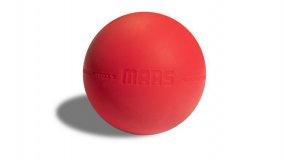 Мяч для МФР 9 см одинарный красный, арт. FT-MARS-RED