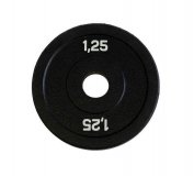 Диск бамперный 1,25 кг (черный), арт. FT-BPB-1.25