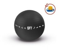 Гимнастический мяч 75 см для коммерческого использования черный с насосом, арт. FT-GBPRO-75BK