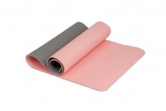 Коврик для йоги 6 мм TPE розовый, арт. IRBL17107-P