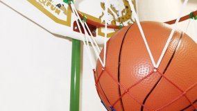 Детская баскетбольная стойка складная в чемодане, арт. MF-BSTAND01(SUM-BS02)