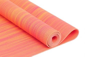 Коврик для йоги 4 мм оранжевый, арт. IR97501CH-04