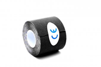Кинезио лента 5 м*5 см, черная (Physio Tape, black)