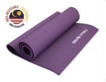 Коврик для йоги 1900х600 6 мм фиолетовый, арт. FT-YGM-6TPE(LAKSHMI)
